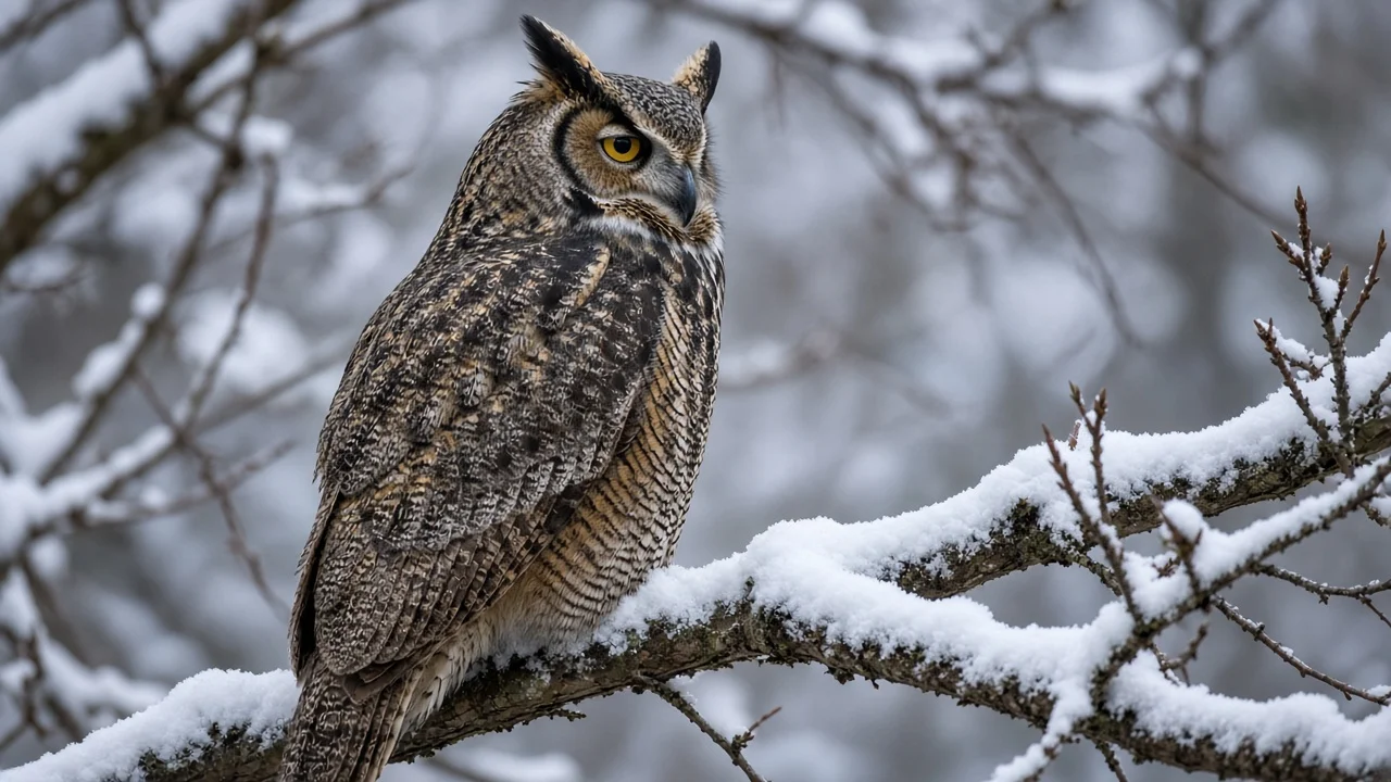 Horned owl
