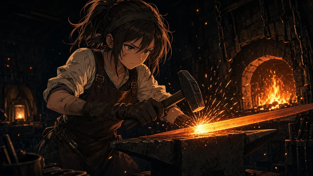 Forge sparks