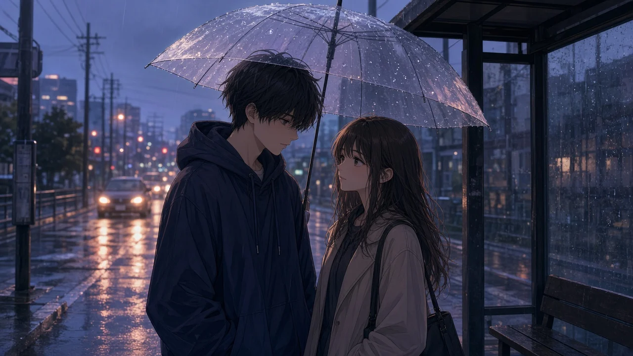 Shared umbrella