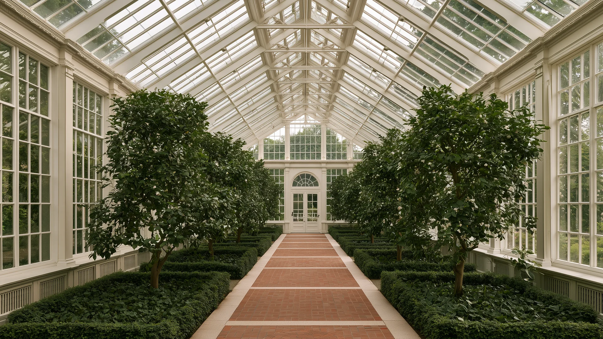 Timber orangerie