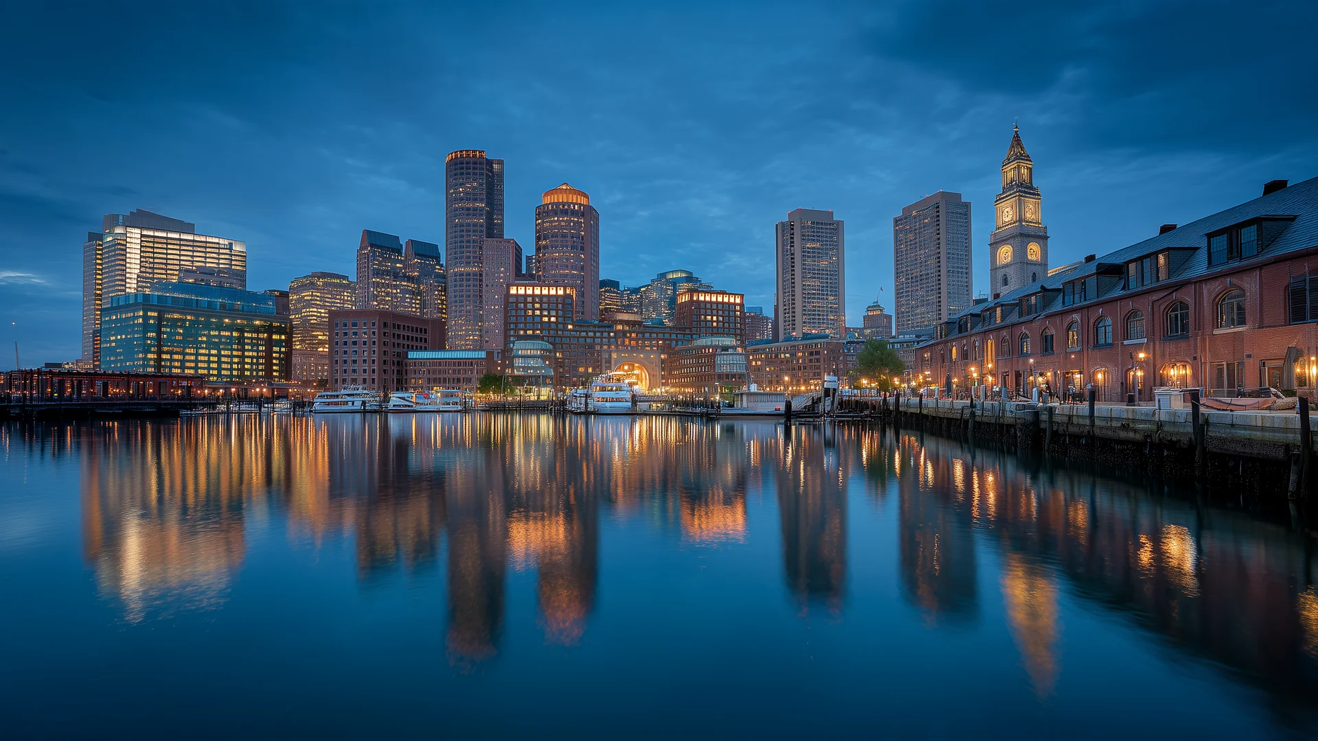 Boston harbor