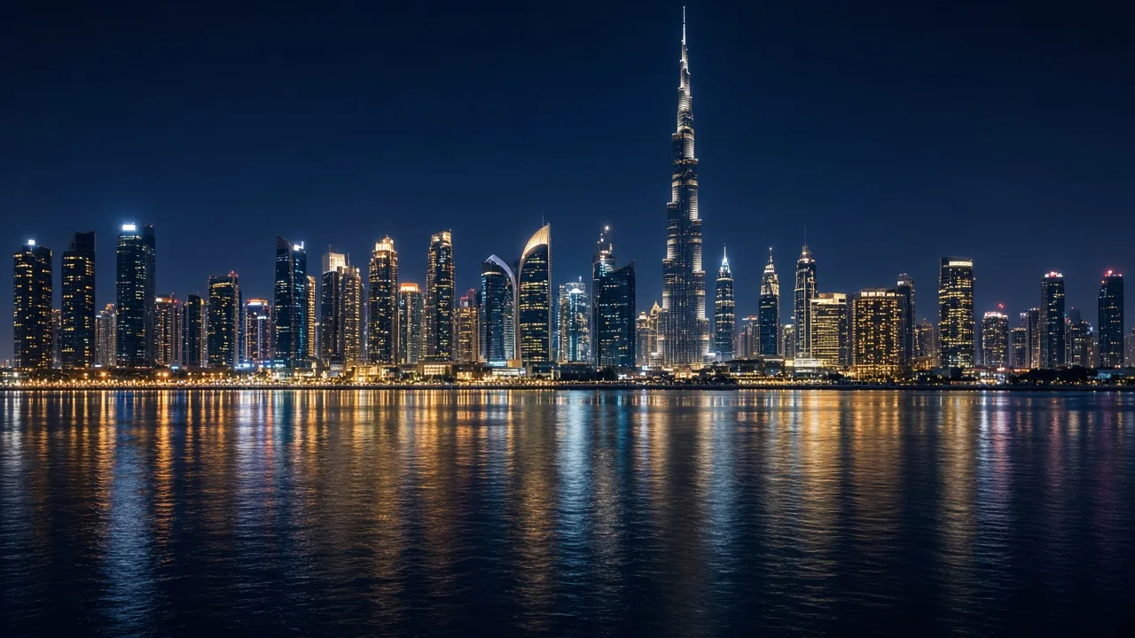 Dubai night