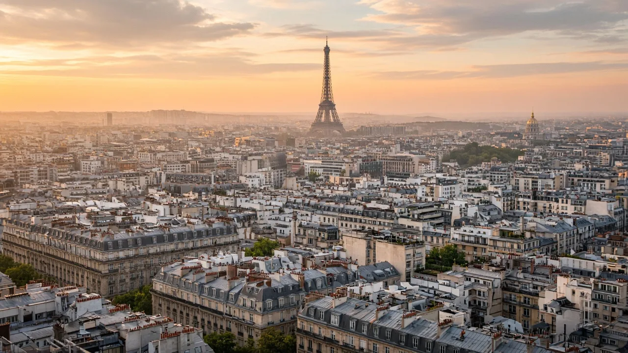 Paris rooftops