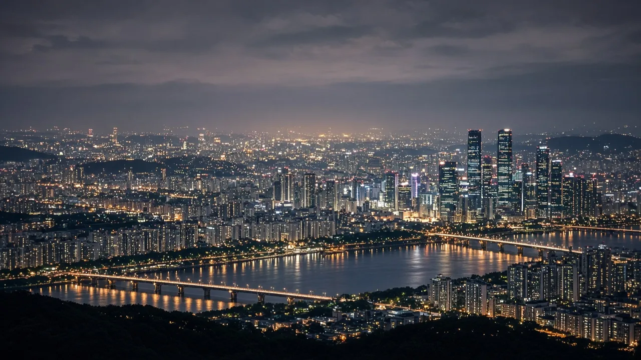 Seoul night
