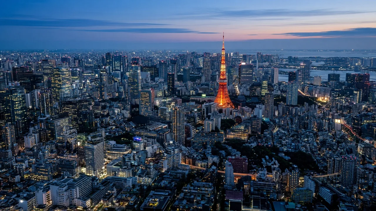 Tokyo skyline