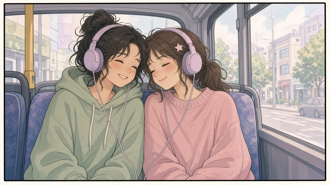 Bus headphones