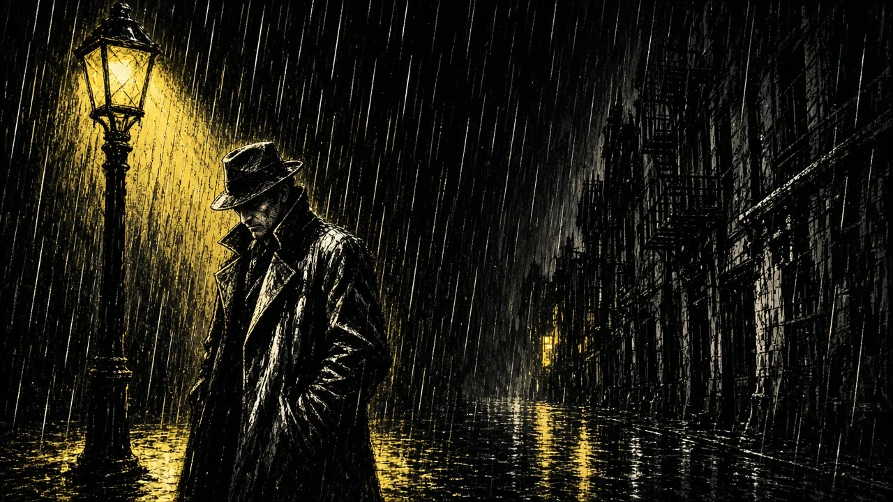Noir lamp