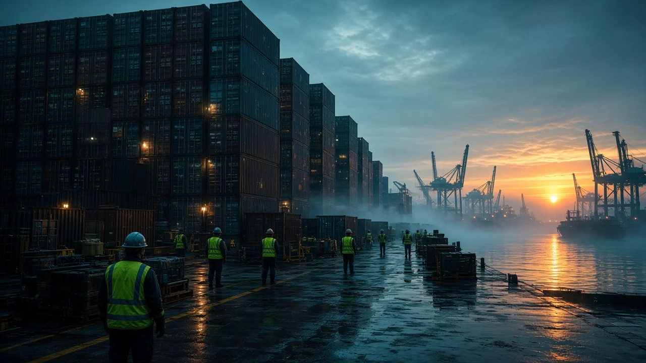 Cargo docks