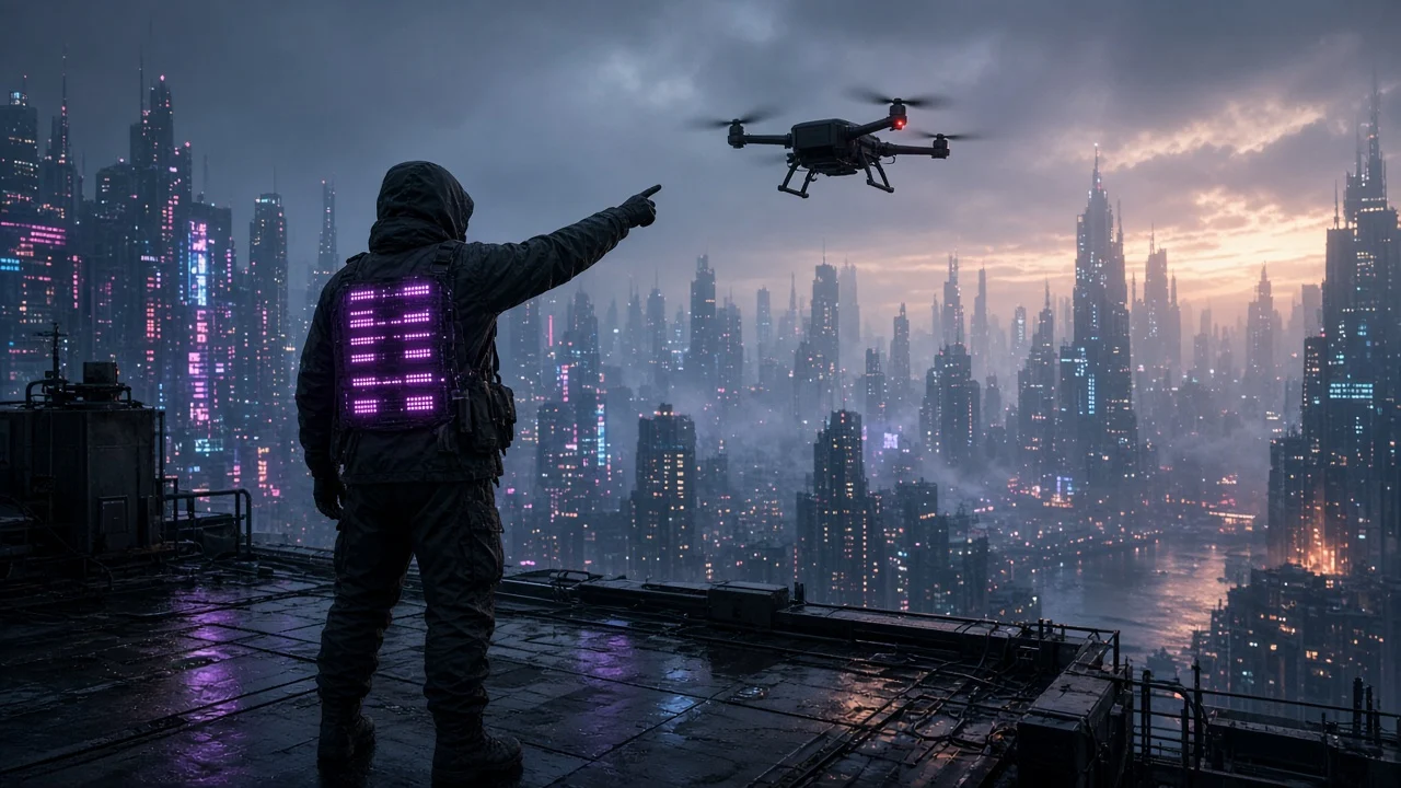 Rooftop drone