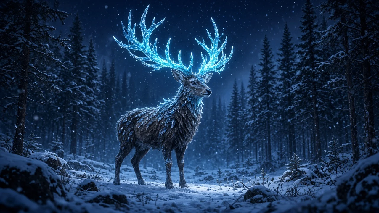 Crystal stag