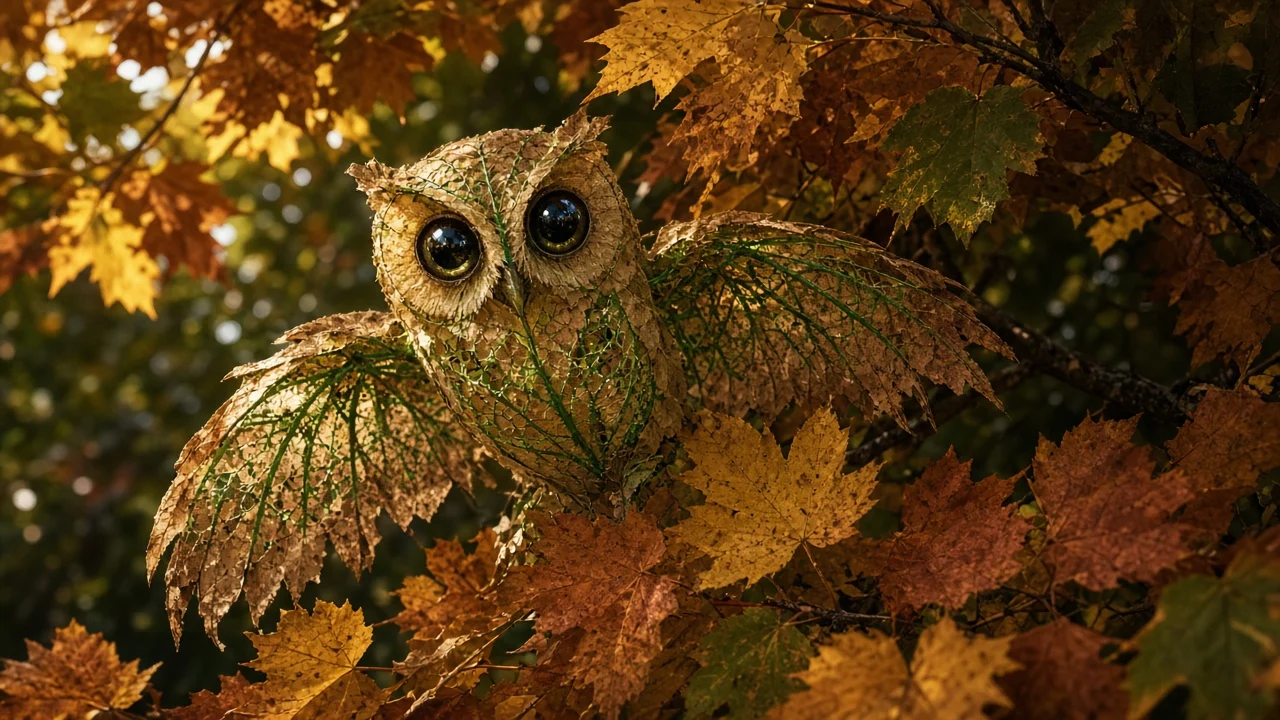 Leaf owl