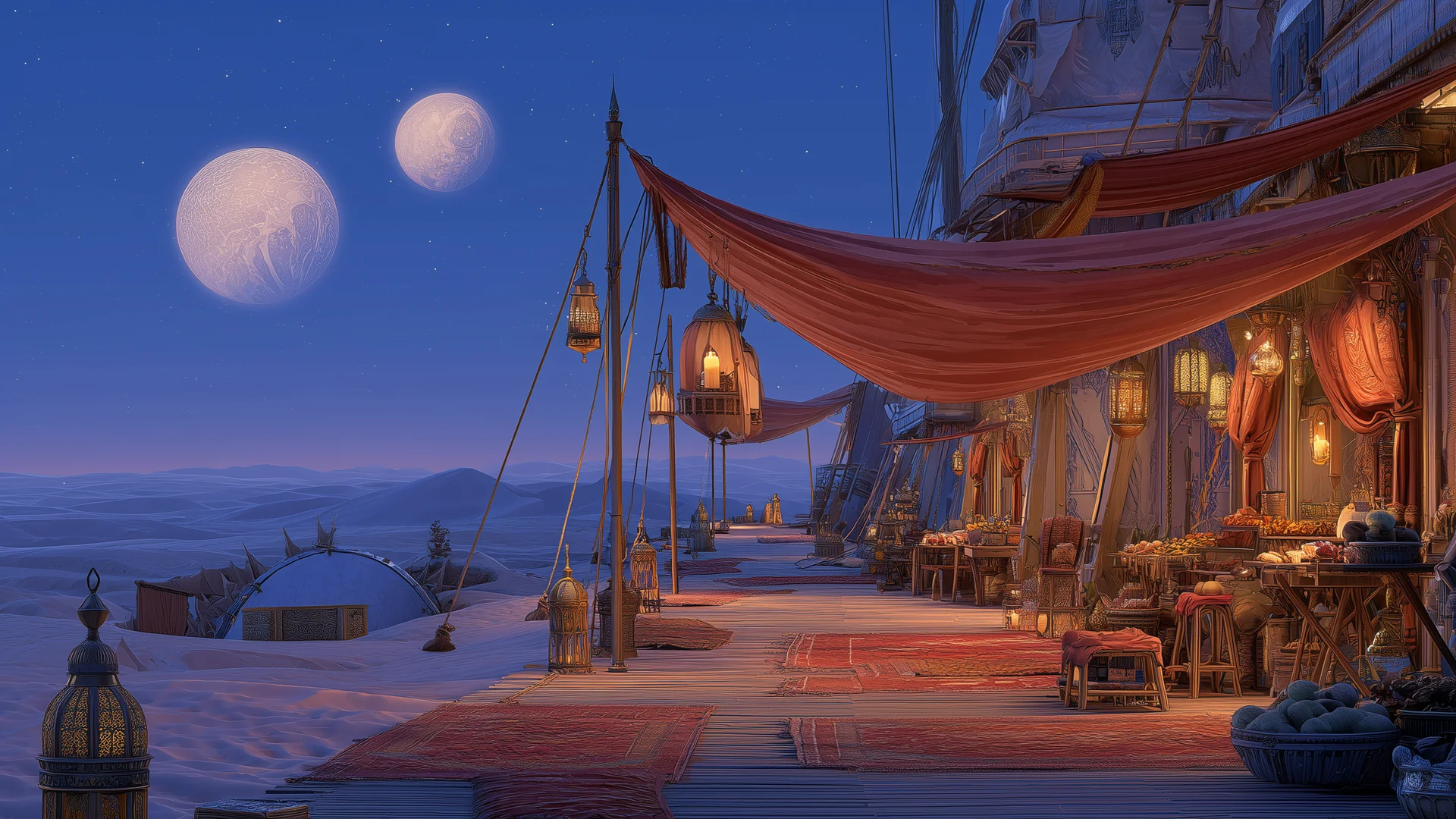 Sandship bazaar