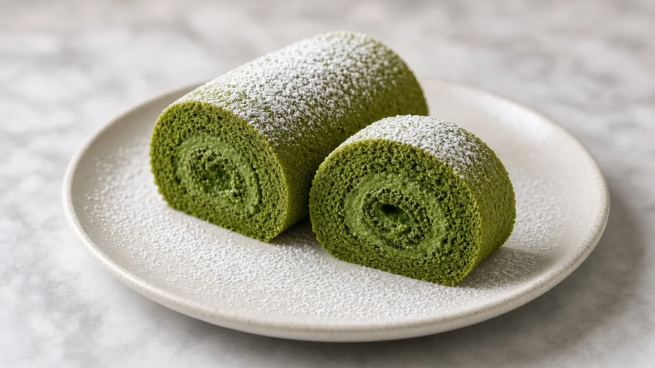 Matcha roll