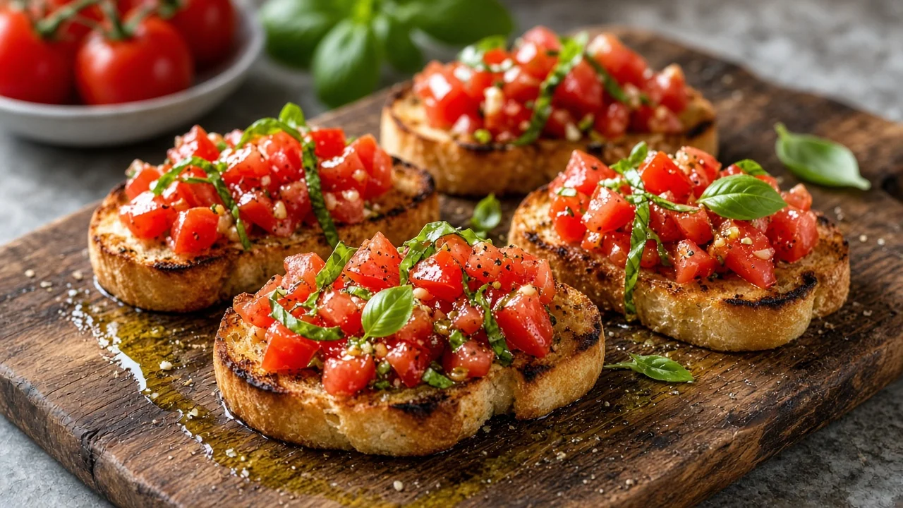 Tomato bruschetta