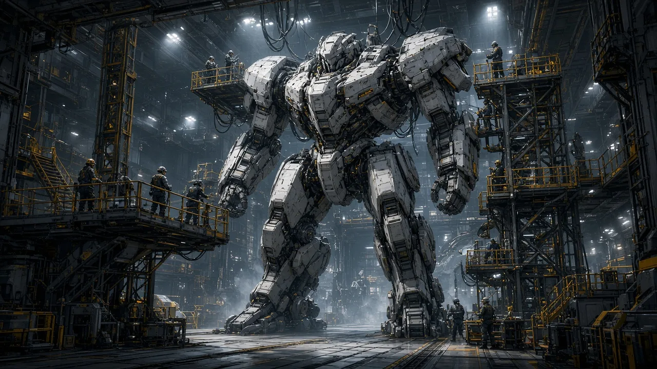 Mecha hangar