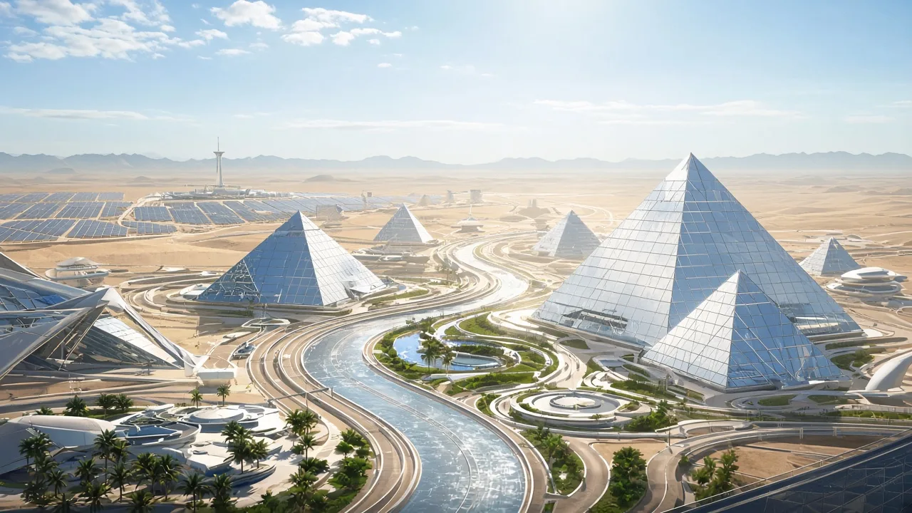 Solar desert