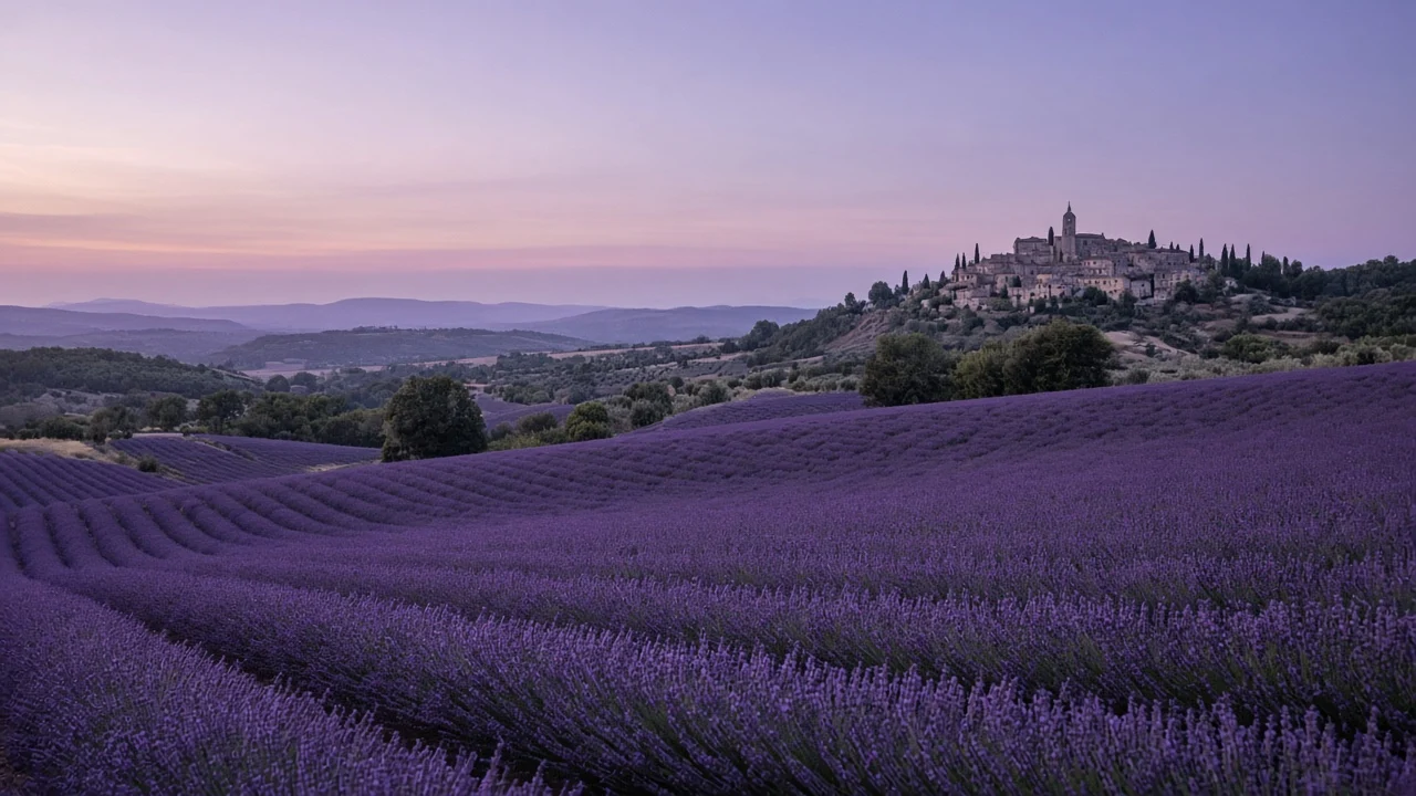 Lavender dusk
