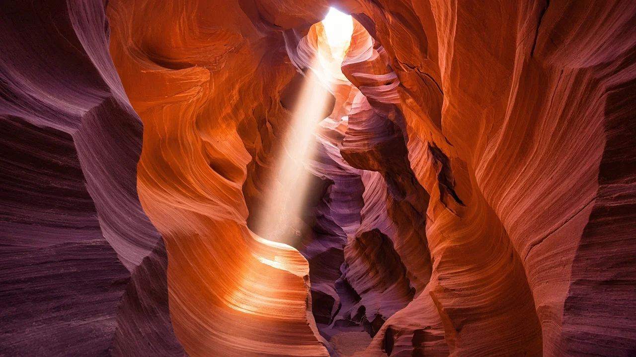 Slot canyon