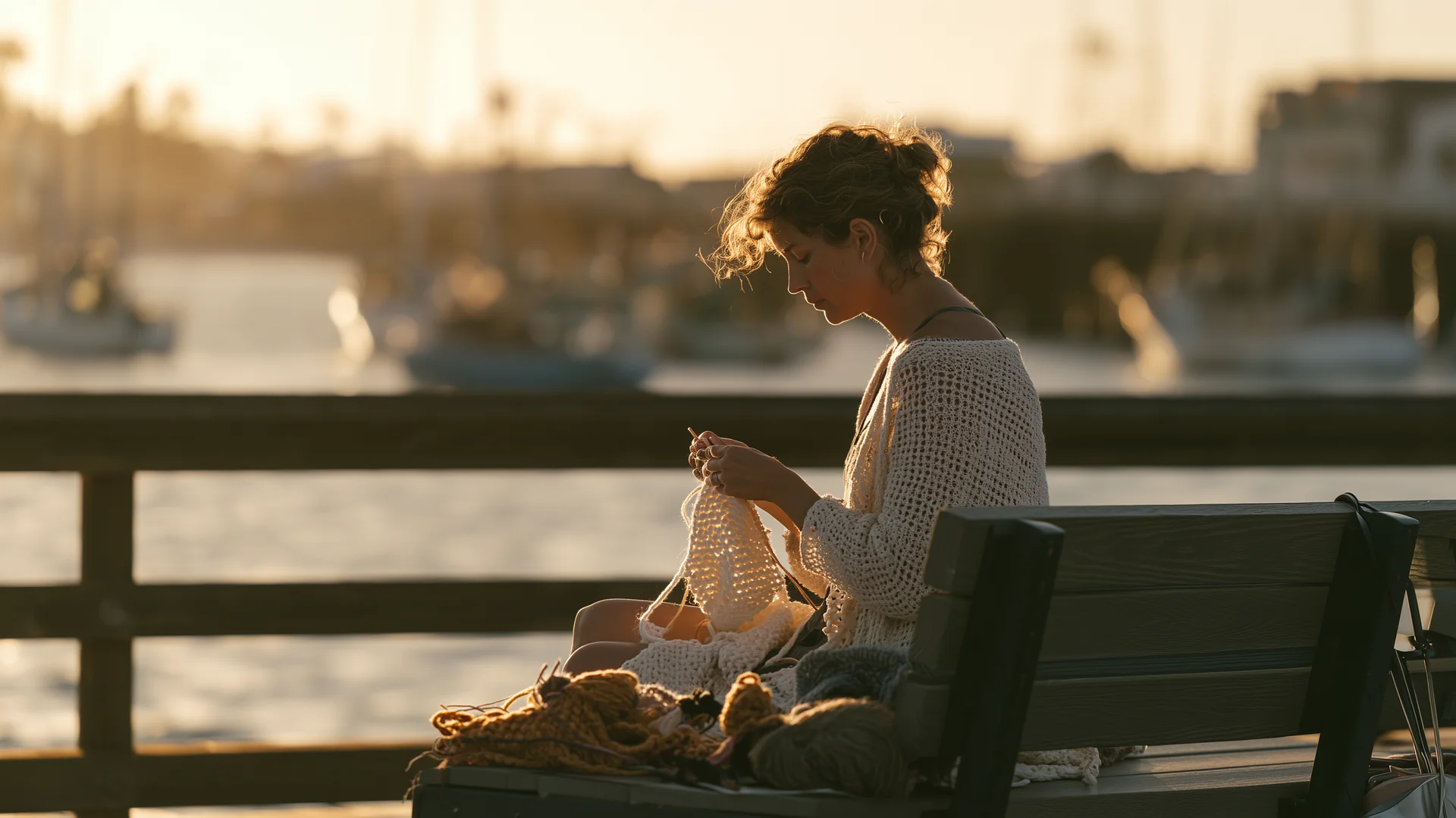 Harbor knitter