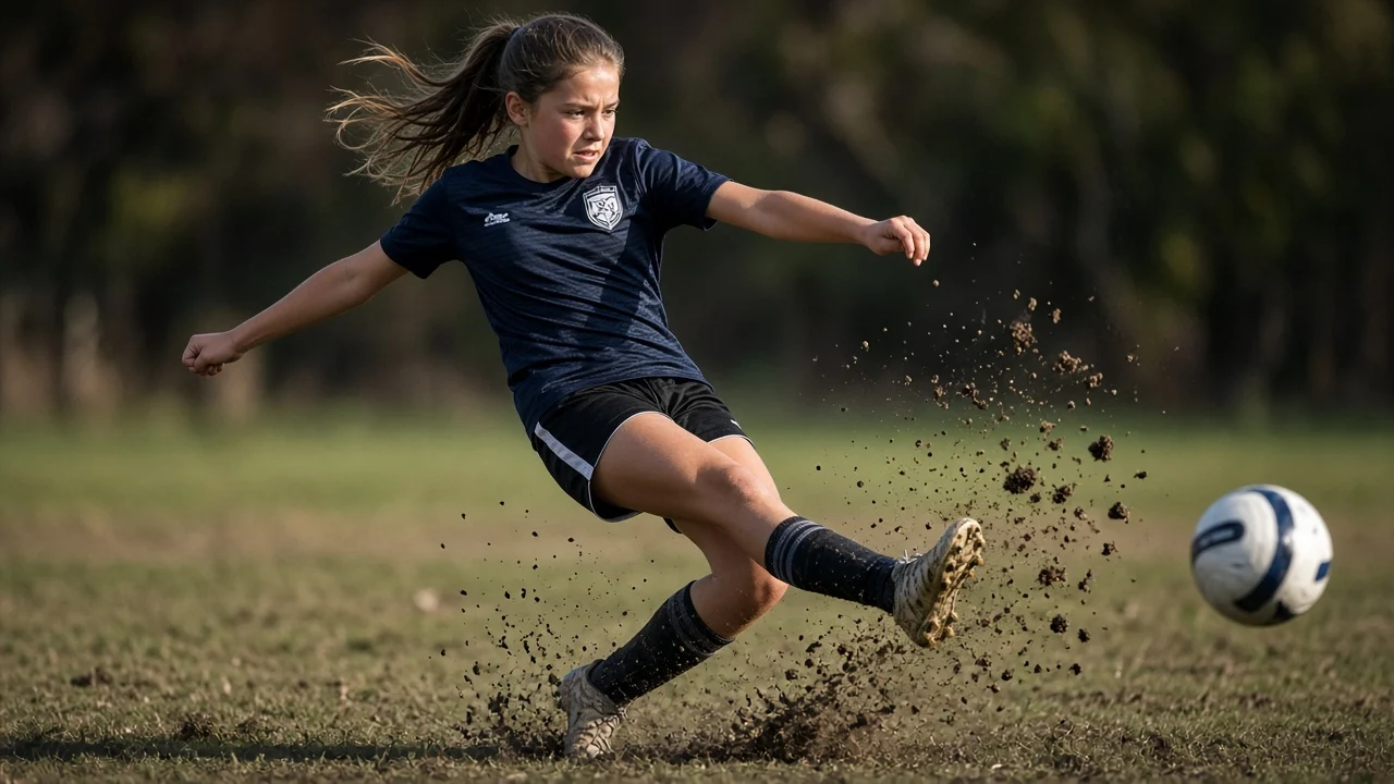 Soccer kick