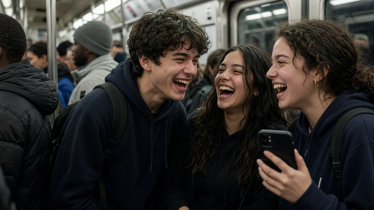 Subway laugh