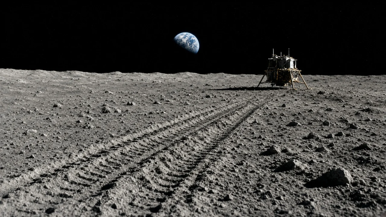 Lunar tracks