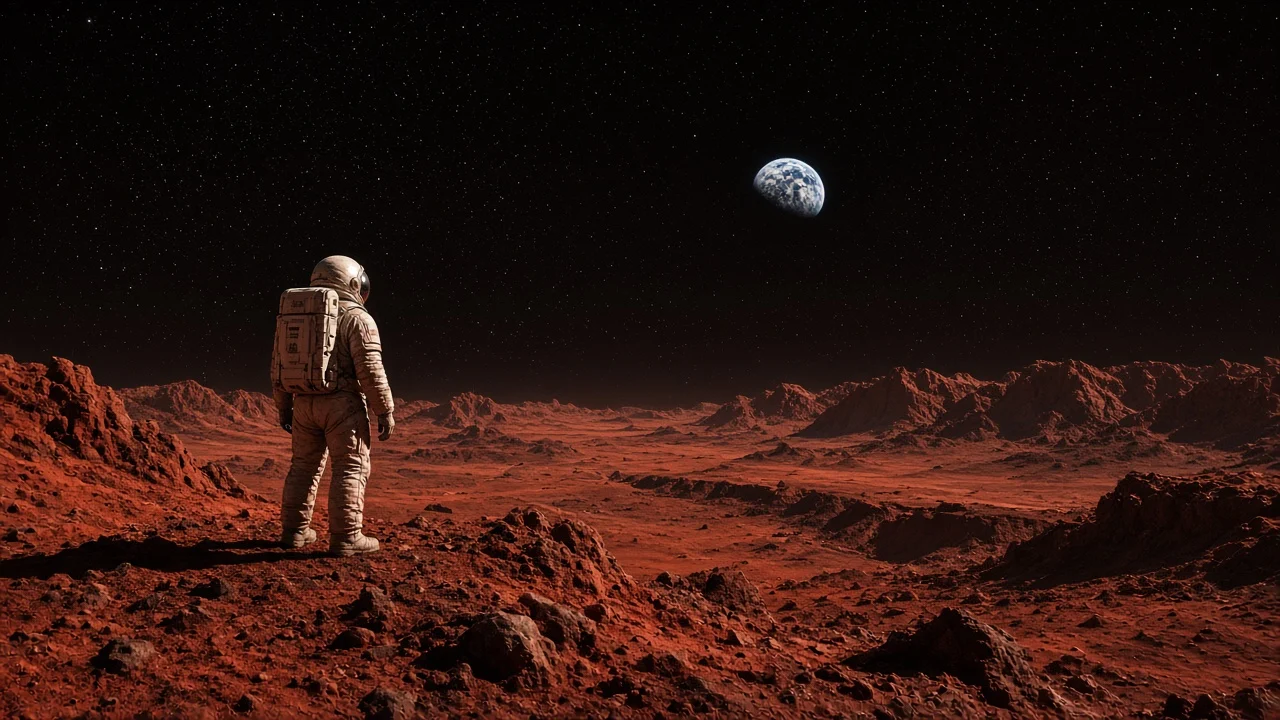 Mars ridge