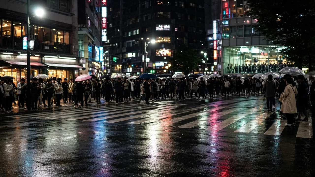 Tokyo crosswalk