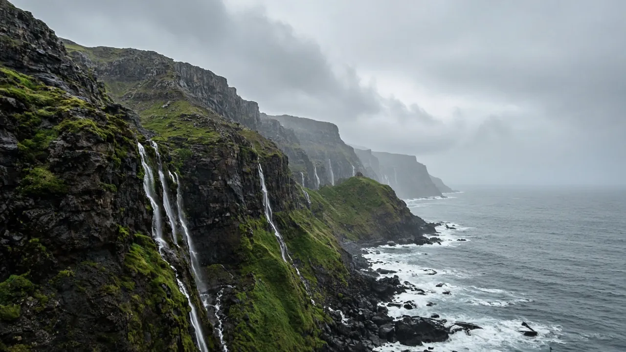 Windcut cliffs