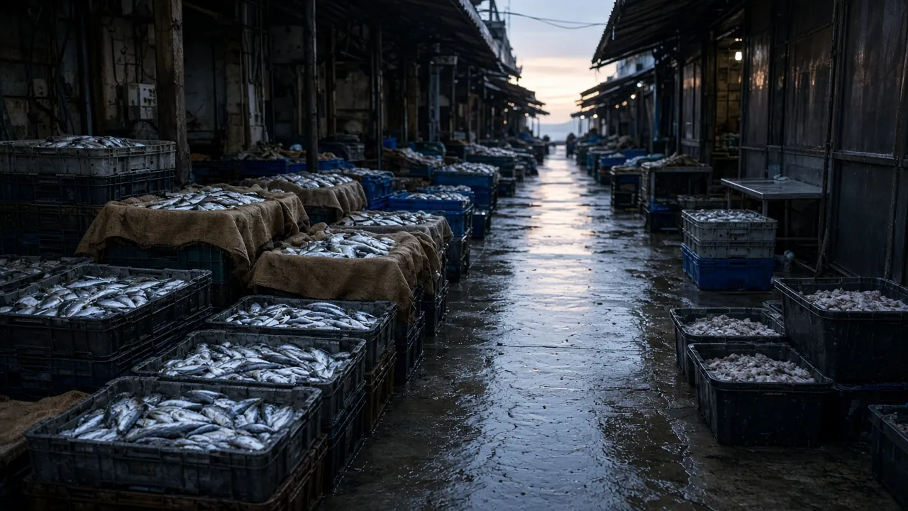 Fish market hall
