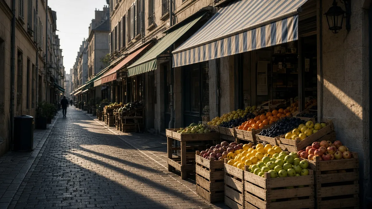 Morning market