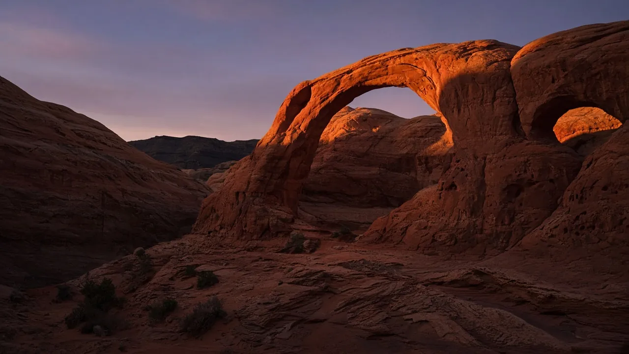 Sandstone arches