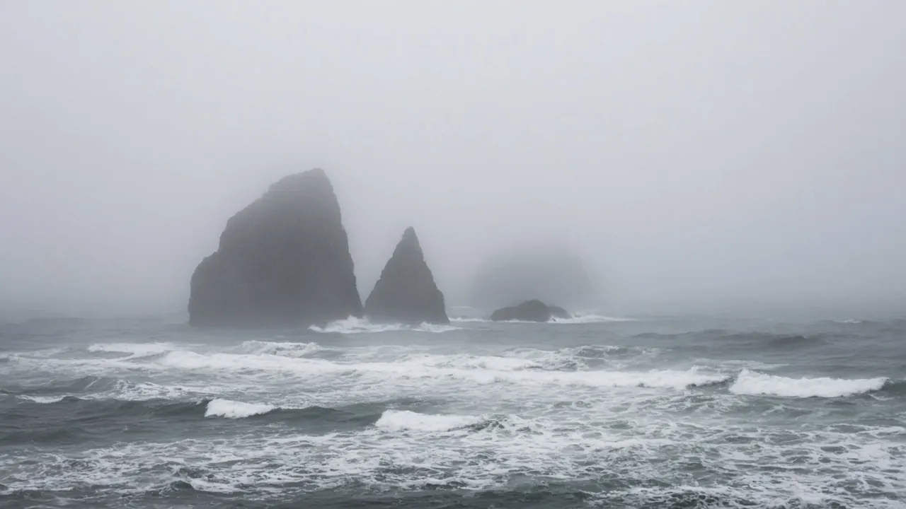Sea stacks dawn