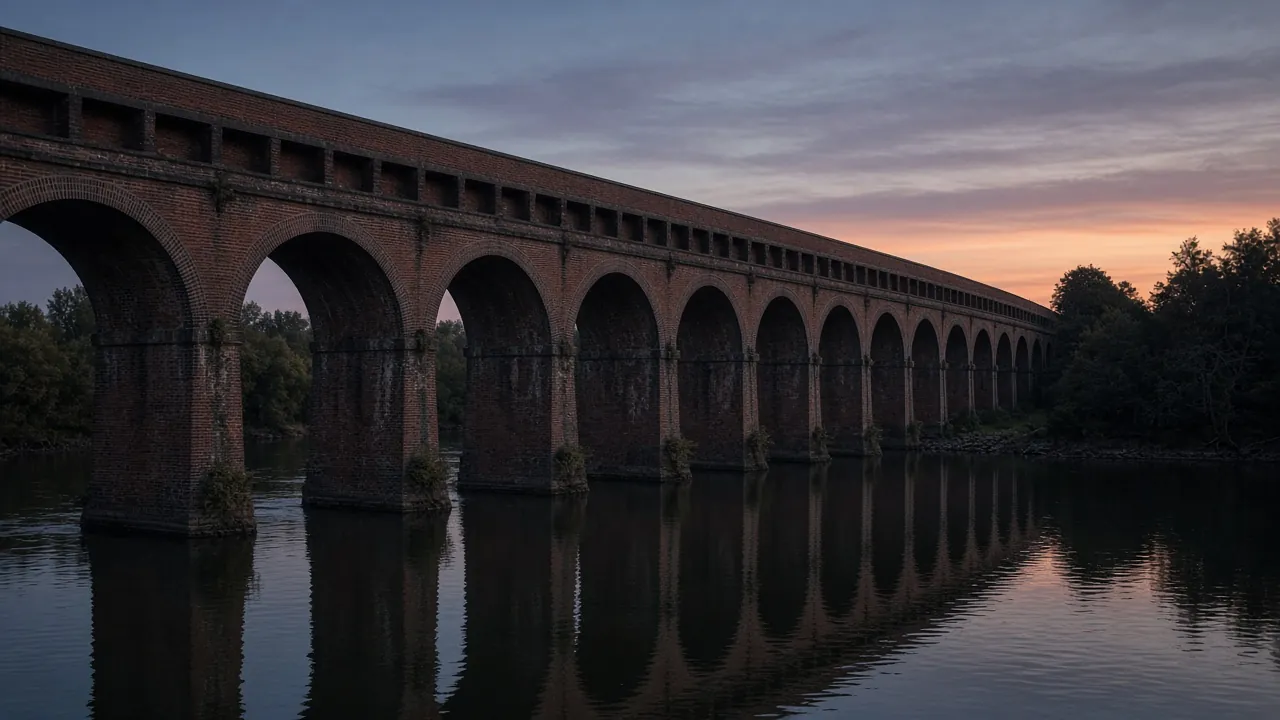 Stone viaduct